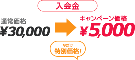 キャンペーン特別価格!